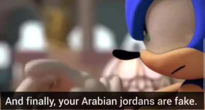Sonic roasts Erazor Djinn.