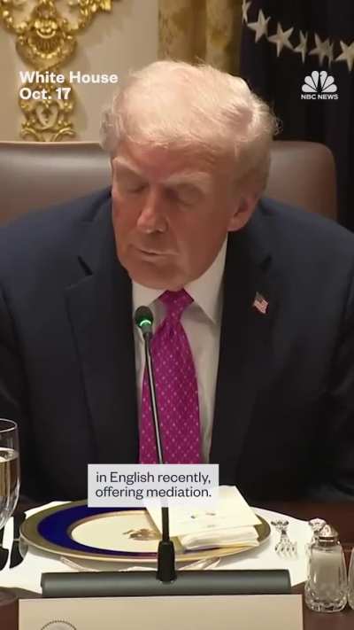 President Trump, when asked about Venezuelan President Maduro&rsquo;s support of the U.S., said that Maduro offered everything because &ldquo;he doesn&rsquo;t want to f--- around with the United States.&rdquo;: "He has offered everything. You're right. You know why?"
