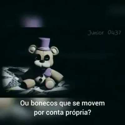 Da s&eacute;rie v&iacute;deos macabros de fnaf