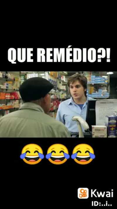 Que rem&eacute;dio