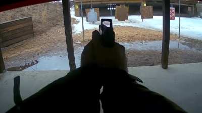 Here's your reminder to not just stand and shoot paper, run some drills!