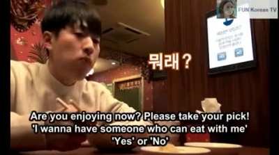 Korean Restaurant for Singles