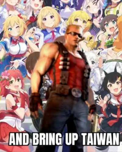 Duke Nukem becomes a vtuber ( voiced ) (hopefully the video works(