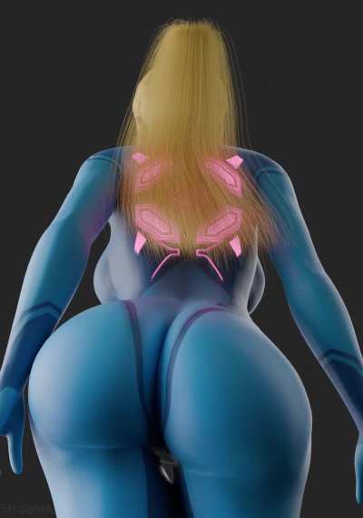 Jiggly Samus walk (StraightAsAn)