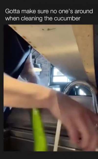 Just wash the damn thing