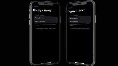 [Free Release] Glyphy &times; Mavro - The most advanced theme to date (This amazing video was made by @sunilumarshi and @Enter_Apps on Twitter) Submitted to and awaiting approval from Packix!