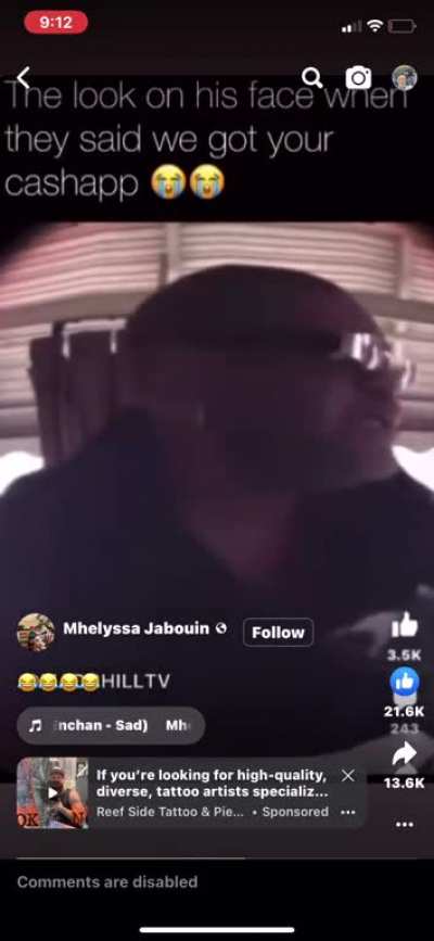 How folks was lookin when he realized the MTV members set em up with the bitch😩😭😭😭