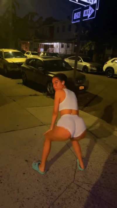In the streets