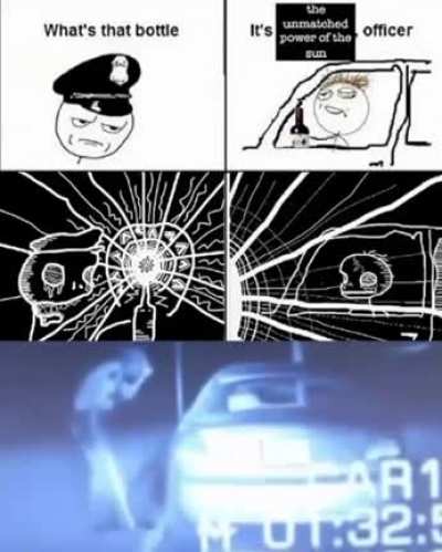 me when i get pulled over for going 140 in a school zone