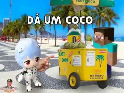 D&aacute; um coco