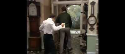 Mr Fawlty would like to say adi&oacute;s.