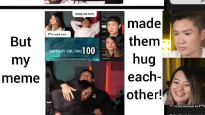 Jeannie and Henry have a wholesome moment- flashback 2021