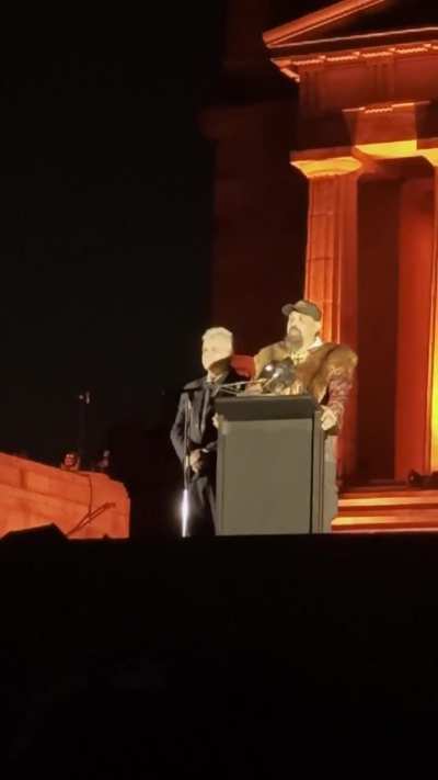 Indigenous elders booed at welcome to country event in Australia.  Booers arrested