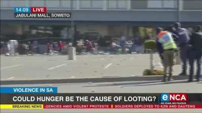 Mass looting in South Africa