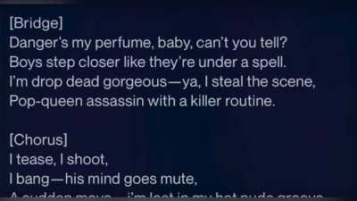 Hitwoman&rsquo;s Bang (a groovy pop song with lyrics)
