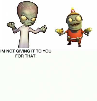 Imp wants the jiggle jiggle skin but Zomboss wont allow it fam 😔