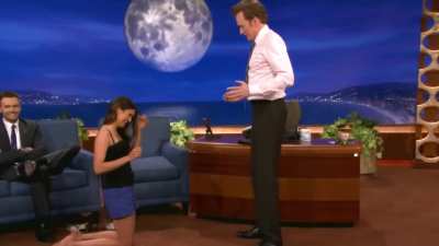 This is one of my favourite Conan clips. Love how Joel just laughs in the background