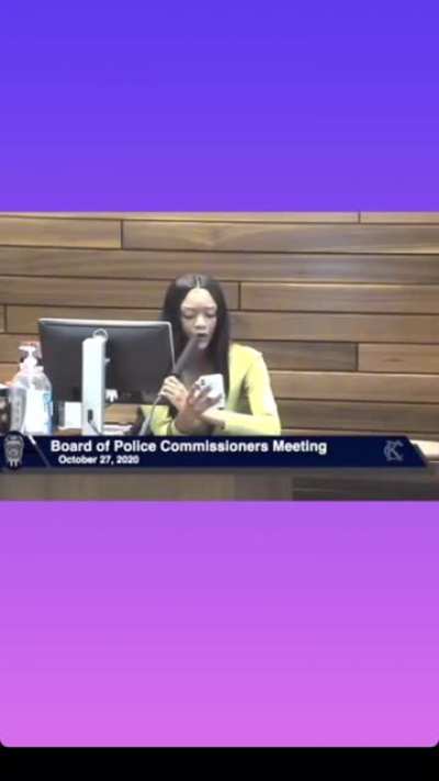 Kansas City activist drag police board commissioners