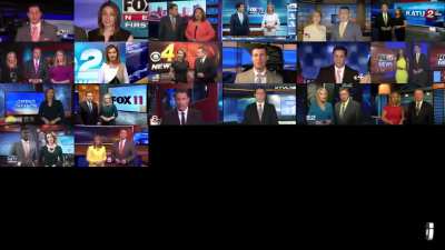 This is what happens when one company owns dozens of local news stations