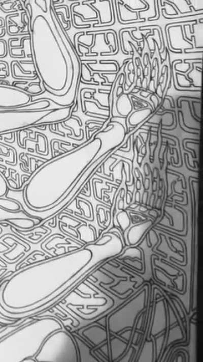 finished his new drawing "Goddess of Dreams" 2022