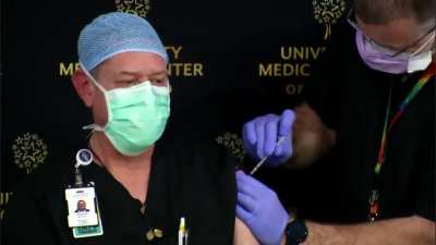 The syringe was empty and they didn’t notice until then. He just moved on like everything was normal.