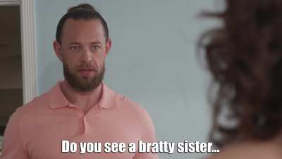 Step sister wants to know... "What do you see?"