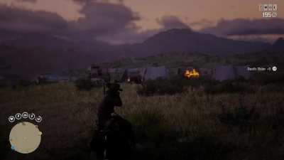 Just fire a few bullets, and let gravity take care of the rest