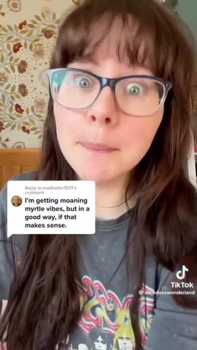 Moaning Myrtle Does Not Want To Live In A Toilet!