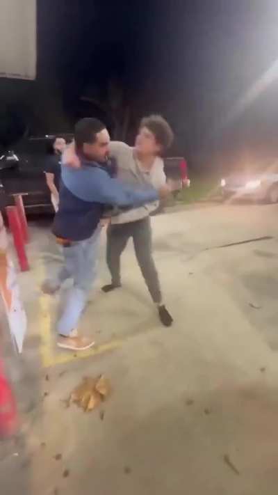 TPOS sucker punches guy and gets beat down