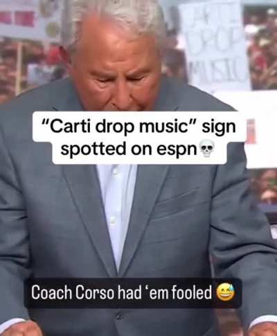 &bdquo;Carti drop music&ldquo; sign spotted on espn