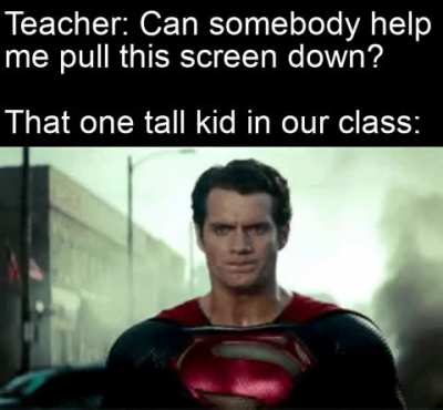 Relatable school moment