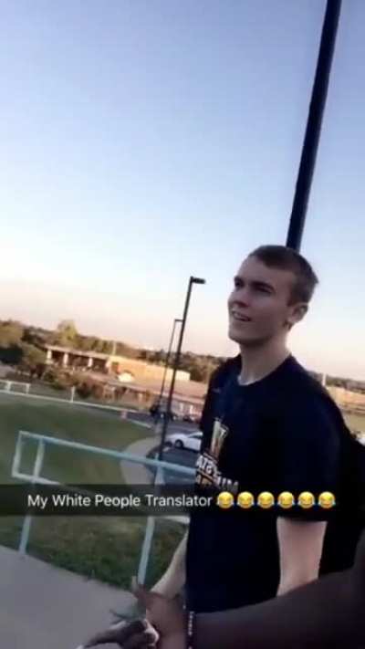 The white people translator
