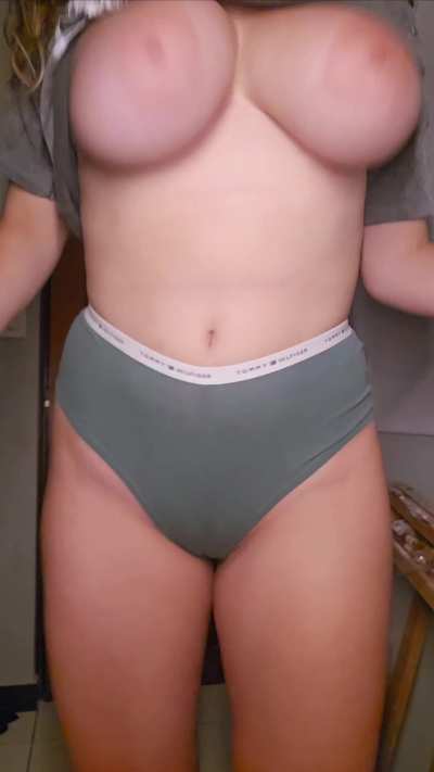 it's amazing how high my tits can bounce