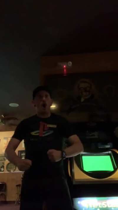 It was dead in my bar, so&hellip;