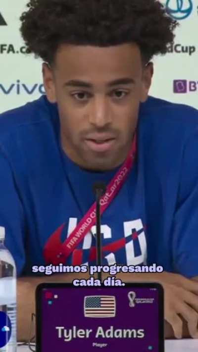 Tyler Adams (US Captain at World Cup) response when asked by an Iranian why he plays for a country that discriminates against black people