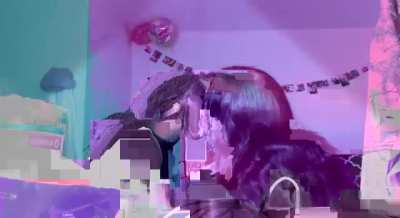 Black girls kissing