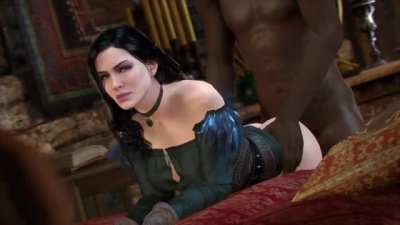Yennefer getting fucked (leeteRR, Evilaudio) [The Witcher]