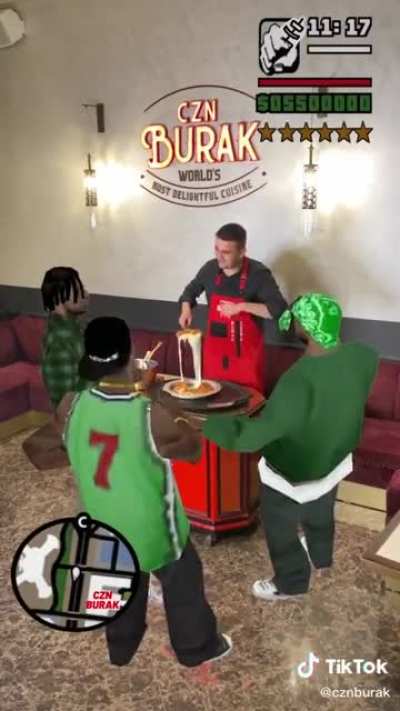 Czn Burak Grove Street'e d&uuml;kkan a&ccedil;mış
