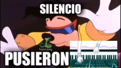 Silencio 🤫 pusieron 😎.