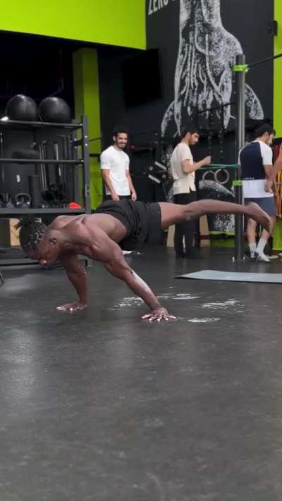 🤯 Hardest combination of exercises (world&rsquo;s first as claimed by him)