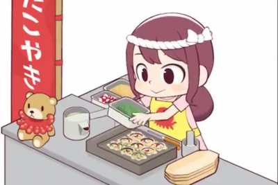 [A] [0:59] my favorite cooking loop - Takoyaki