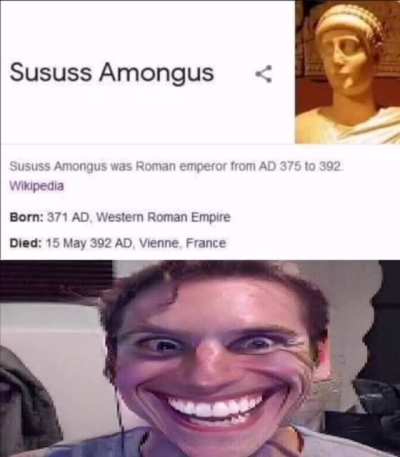 When the Roman is sus!😳