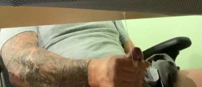 Under the desk