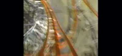 Ouch! The &lsquo;original&rsquo; drop on [Viper, Six Flags Magic Mountain]