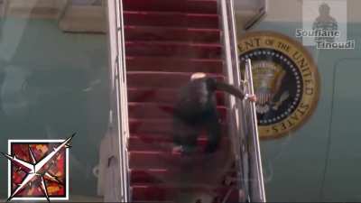 This meme vid got removed from the R6 main subreddit so I'll post here. Joe Biden getting lesion'd on his way to the site in Plane