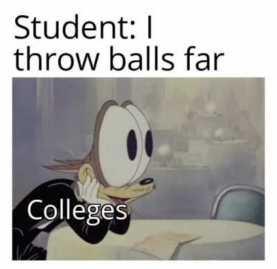 Little did they know he was talking about different balls