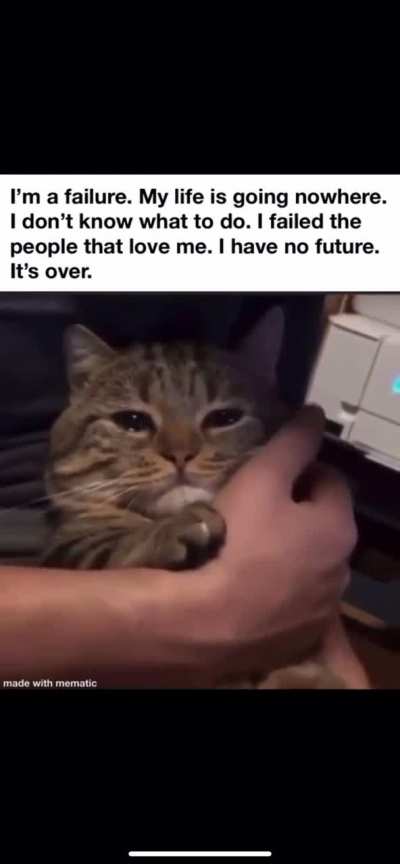It&rsquo;s over.
