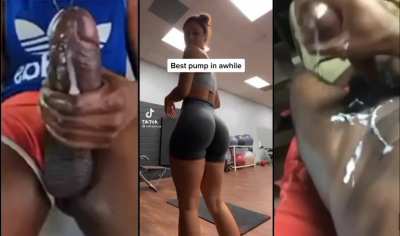 This is what guys do when your girl post her gym update on tiktok