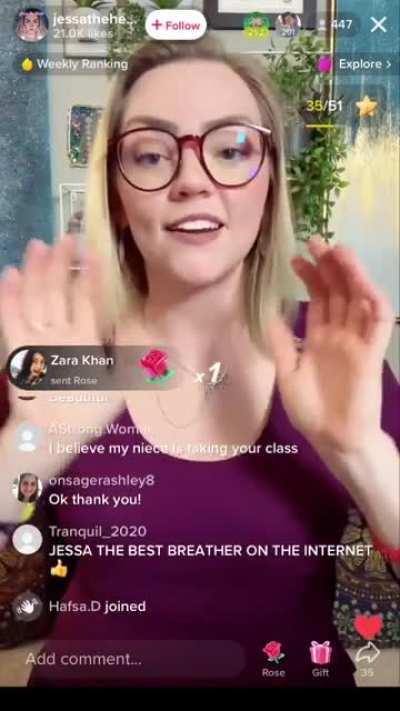 2 scam artists &ldquo;healing&rdquo; naive idiots by waving their hands and giving out dangerous mental health advice. &ldquo;Severe anxiety and PTSD? Just buy my magic crystal course!&rdquo; How does TikTok allow so much of this? Laughable
