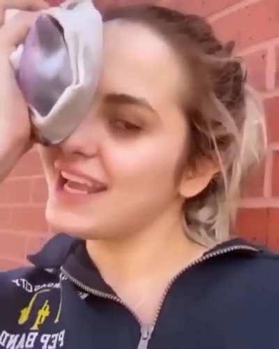 That hit her hard ma G
